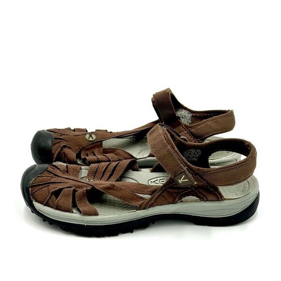 Keen Women’s Rose Adventure Sandal Gorpcore Brown Sandal Sz US 6.5 - Picture 1 of 11